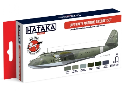 Htk-as120 Luftwaffe Maritime Aircraft Paint Set - zdjęcie 1