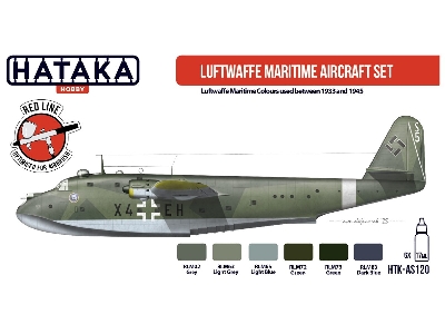 Htk-as120 Luftwaffe Maritime Aircraft Paint Set - zdjęcie 3