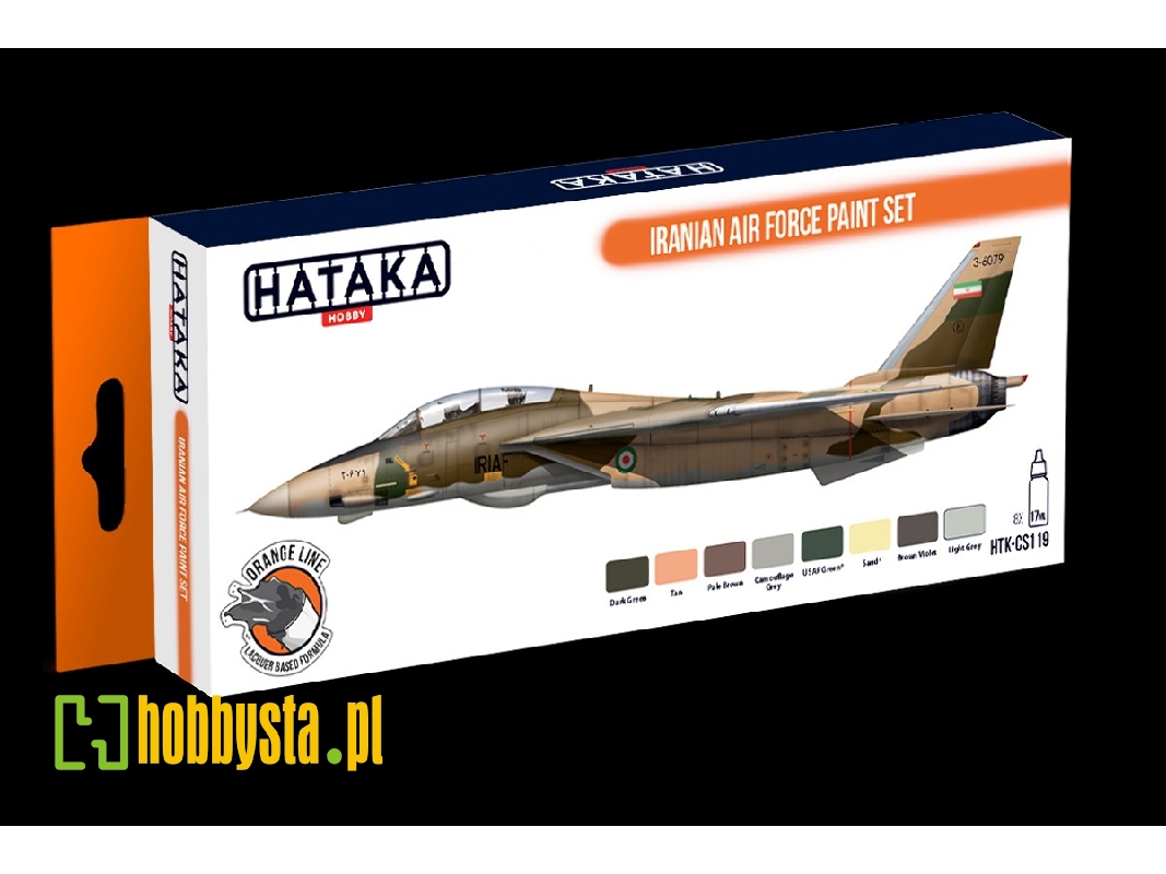 Cs119 Iranian Air Force Paint Set - zdjęcie 1