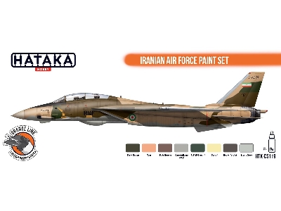Cs119 Iranian Air Force Paint Set - zdjęcie 3