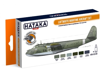 Htk-cs120 Luftwaffe Maritime Aircraft Paint Set - zdjęcie 1