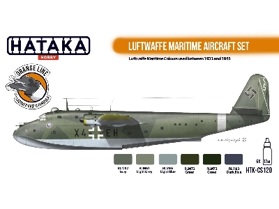 Htk-cs120 Luftwaffe Maritime Aircraft Paint Set - zdjęcie 2