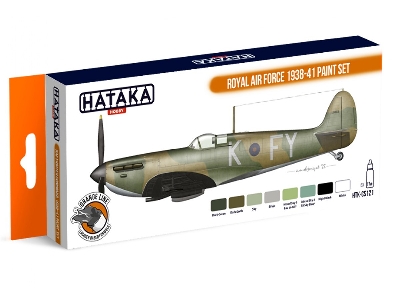 Htk-cs121 Royal Airforce 1938 - 1941 Paint Set - zdjęcie 1