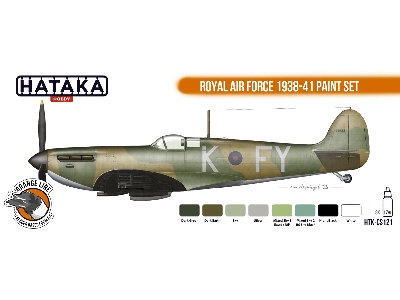 Htk-cs121 Royal Airforce 1938 - 1941 Paint Set - zdjęcie 3