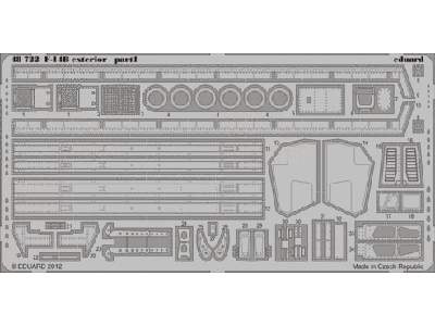  F-14B exterior 1/48 - Hobby Boss - blaszki - zdjęcie 1