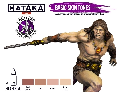 Htk-ds04 Basic Skin Tones Set - zdjęcie 1