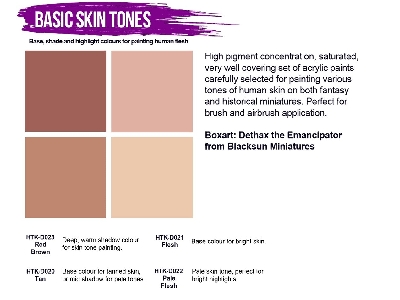 Htk-ds04 Basic Skin Tones Set - zdjęcie 3