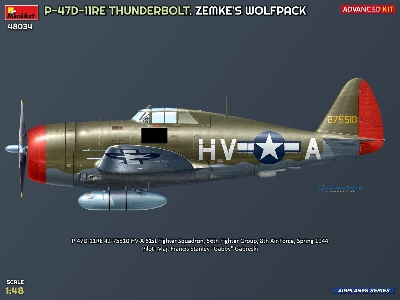Republic P-47 D-11re Thunderbolt - Zemke's Wolfpack (Advanced Kit) - zdjęcie 2