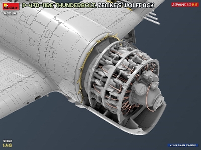 Republic P-47 D-11re Thunderbolt - Zemke's Wolfpack (Advanced Kit) - zdjęcie 4