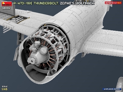 Republic P-47 D-11re Thunderbolt - Zemke's Wolfpack (Advanced Kit) - zdjęcie 5