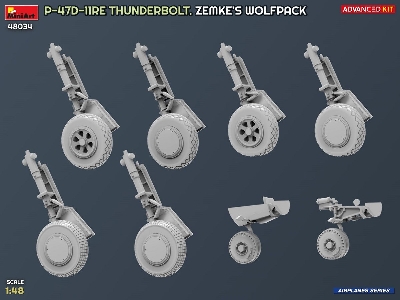 Republic P-47 D-11re Thunderbolt - Zemke's Wolfpack (Advanced Kit) - zdjęcie 9