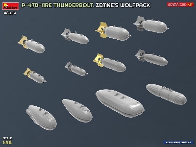 Republic P-47 D-11re Thunderbolt - Zemke's Wolfpack (Advanced Kit) - zdjęcie 10