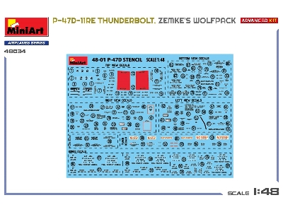 Republic P-47 D-11re Thunderbolt - Zemke's Wolfpack (Advanced Kit) - zdjęcie 11