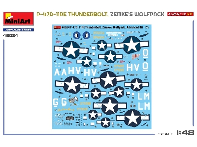 Republic P-47 D-11re Thunderbolt - Zemke's Wolfpack (Advanced Kit) - zdjęcie 12