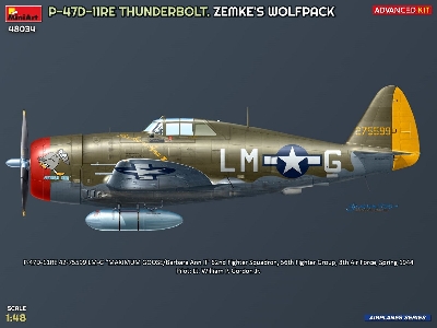 Republic P-47 D-11re Thunderbolt - Zemke's Wolfpack (Advanced Kit) - zdjęcie 13