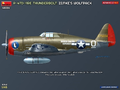 Republic P-47 D-11re Thunderbolt - Zemke's Wolfpack (Advanced Kit) - zdjęcie 24