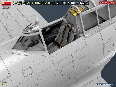 Republic P-47 D-11re Thunderbolt - Zemke's Wolfpack (Advanced Kit) - zdjęcie 35