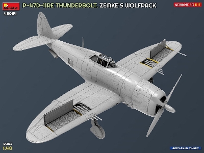 Republic P-47 D-11re Thunderbolt - Zemke's Wolfpack (Advanced Kit) - zdjęcie 36