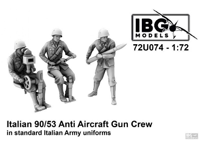 Italian 90/53 Anti Aircraft Gun Crew - zdjęcie 1