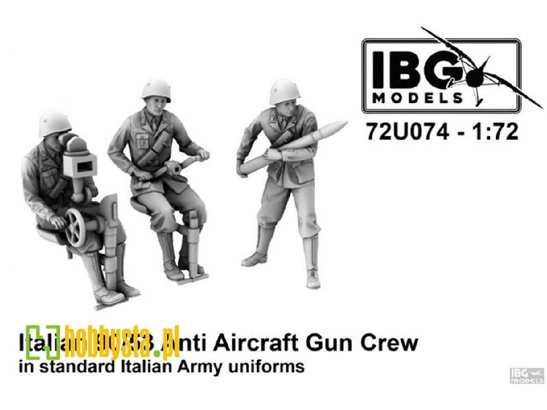 Italian 90/53 Anti Aircraft Gun Crew - zdjęcie 1
