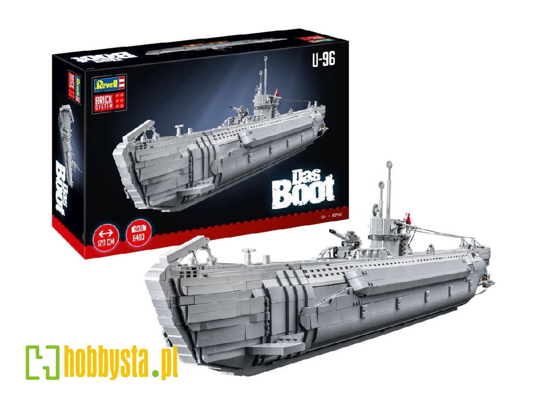 U-boot Das Boot Type Vii C (U-96) - Brick System - zdjęcie 1 U-boot Das Boot Type Vii C (U-96) - Brick System - zdjęcie 1