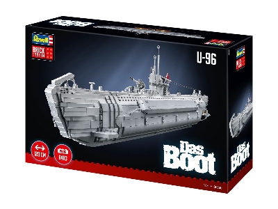 U-boot Das Boot Type Vii C (U-96) - Brick System - zdjęcie 4