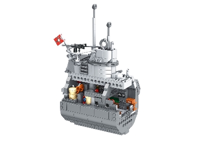 U-boot Das Boot Type Vii C (U-96) - Brick System - zdjęcie 9