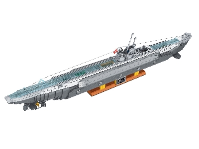 U-boot Das Boot Type Vii C (U-96) - Brick System - zdjęcie 14