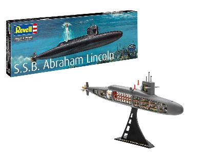 Uss Abraham Lincoln (Ssbn-602) With Interior - zdjęcie 2