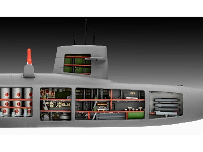 Uss Abraham Lincoln (Ssbn-602) With Interior - zdjęcie 10