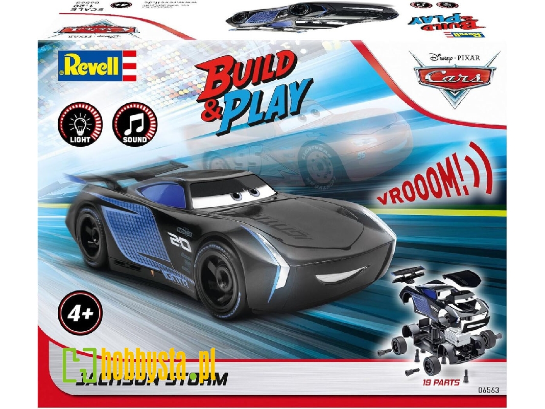 Jackson Storm Disney Cars Auto With Lights And Sound - zdjęcie 1 Jackson Storm Disney Cars Auto With Lights And Sound - zdjęcie 1