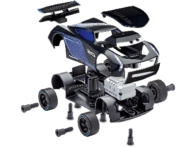 Jackson Storm Disney Cars Auto With Lights And Sound - zdjęcie 5