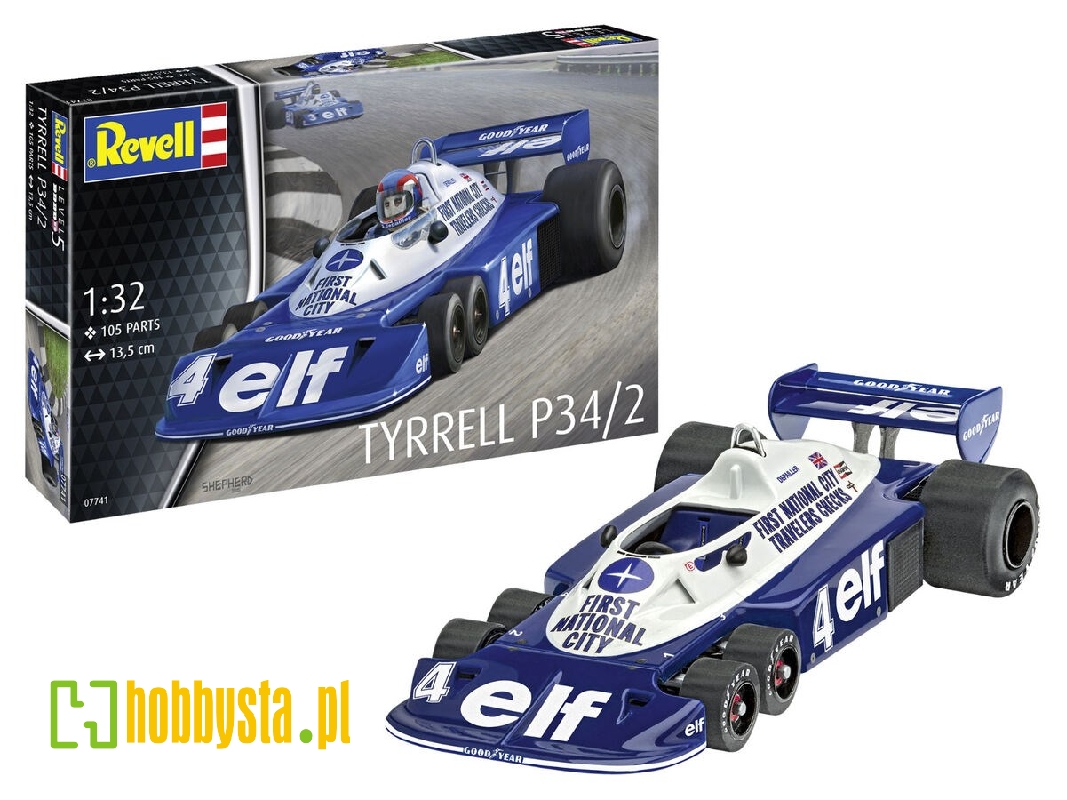 Tyrrell P34-2 (6-wheeler) - zdjęcie 1 Tyrrell P34-2 (6-wheeler) - zdjęcie 1
