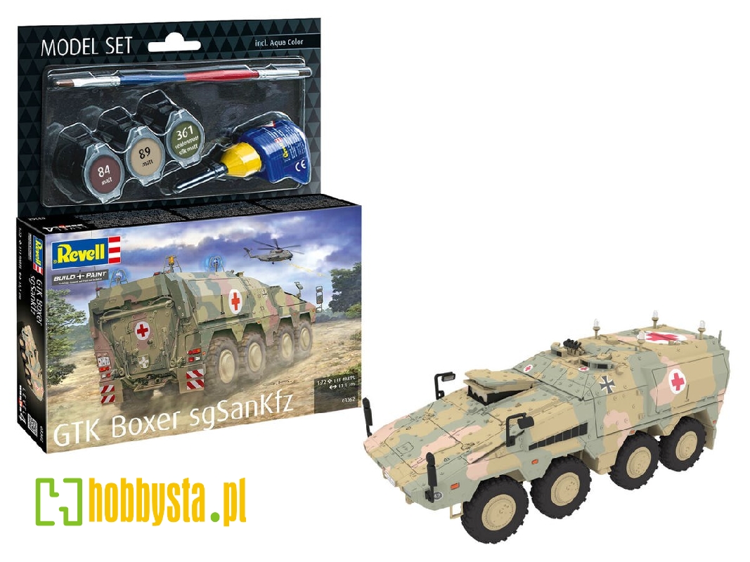 Gtk Boxer Sgsankfz Model Set - zdjęcie 1 Gtk Boxer Sgsankfz Model Set - zdjęcie 1