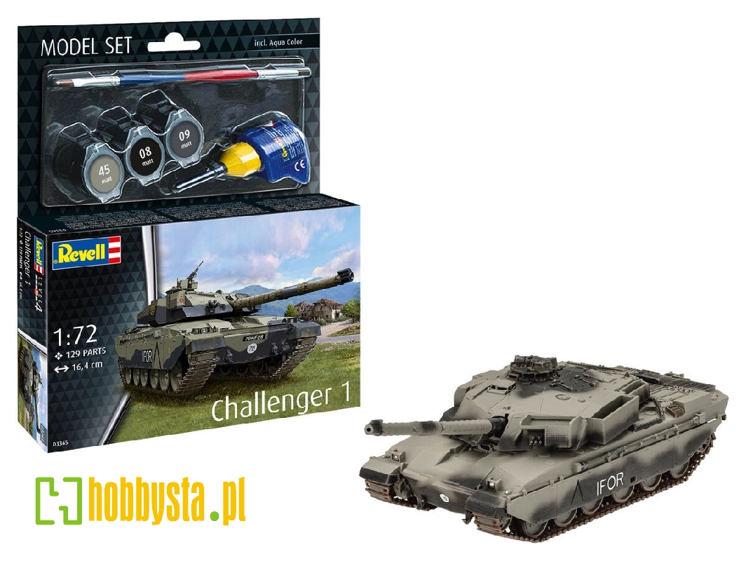 Challenger 1 - Model Set - zdjęcie 1 Challenger 1 - Model Set - zdjęcie 1