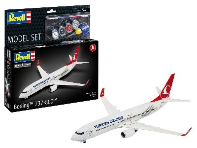 Boeing 737-800 Turkish Airlines - Model Set - zdjęcie 1