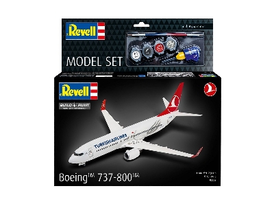 Boeing 737-800 Turkish Airlines - Model Set - zdjęcie 2