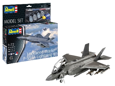 Lockheed Martin F-35a Lightning Ii - Model Set - zdjęcie 1