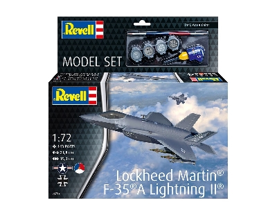 Lockheed Martin F-35a Lightning Ii - Model Set - zdjęcie 3