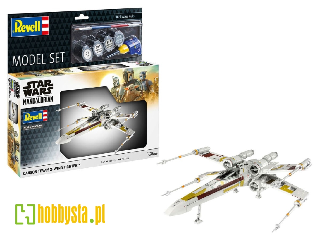 Star Wars: The Mandalorian - Carson Teva's X-wing Fighter Model Set - zdjęcie 1 Star Wars: The Mandalorian - Carson Teva's X-wing Fighter Model Set - zdjęcie 1