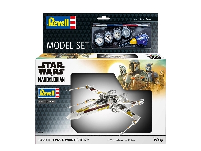Star Wars: The Mandalorian - Carson Teva's X-wing Fighter Model Set - zdjęcie 3