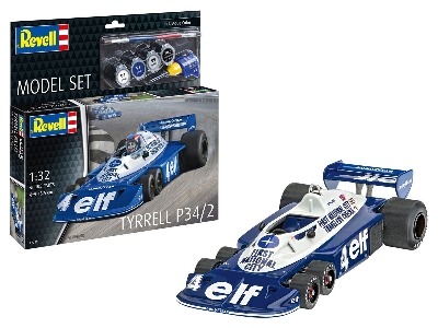 Tyrrel P34/2 6-wheeler Model Set - zdjęcie 1