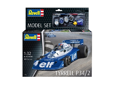 Tyrrel P34/2 6-wheeler Model Set - zdjęcie 4