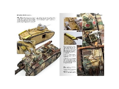 French Armor - A Guide To Painting & Weathering Techniques Using Tamiya's French Wwii Afv Models (Englih Version) - zdjęcie 4