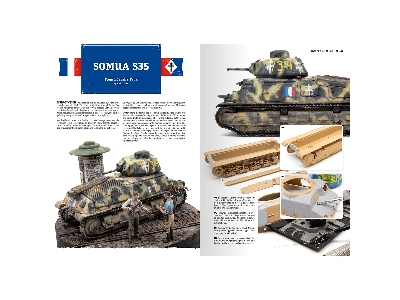 French Armor - A Guide To Painting & Weathering Techniques Using Tamiya's French Wwii Afv Models (Englih Version) - zdjęcie 5