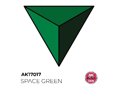 Ak 17017 Space Green - zdjęcie 1
