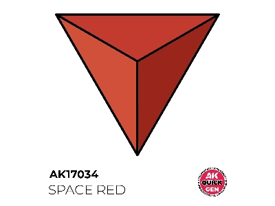Ak 17034 Space Red - zdjęcie 1