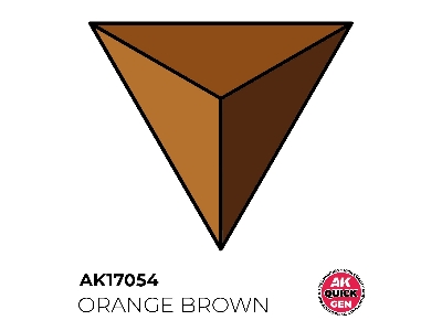 Ak 17054 Orange Brown - zdjęcie 1