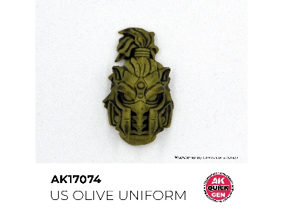 Ak 17074 Us Olive Uniform Military - zdjęcie 3