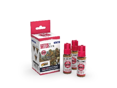 Ak 17503 British Wwii Uniforms Paints Set - zdjęcie 2
